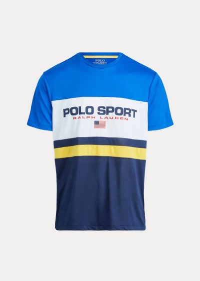 Men's Polo Ralph Lauren Polo Sport Performance T Shirts | 253641NCX